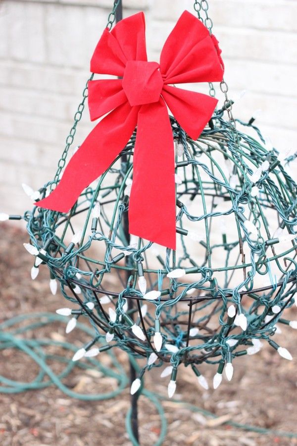 Recycling & up cycling Christmas decorations