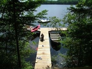 Pinestone Crossing - Swim Dock.