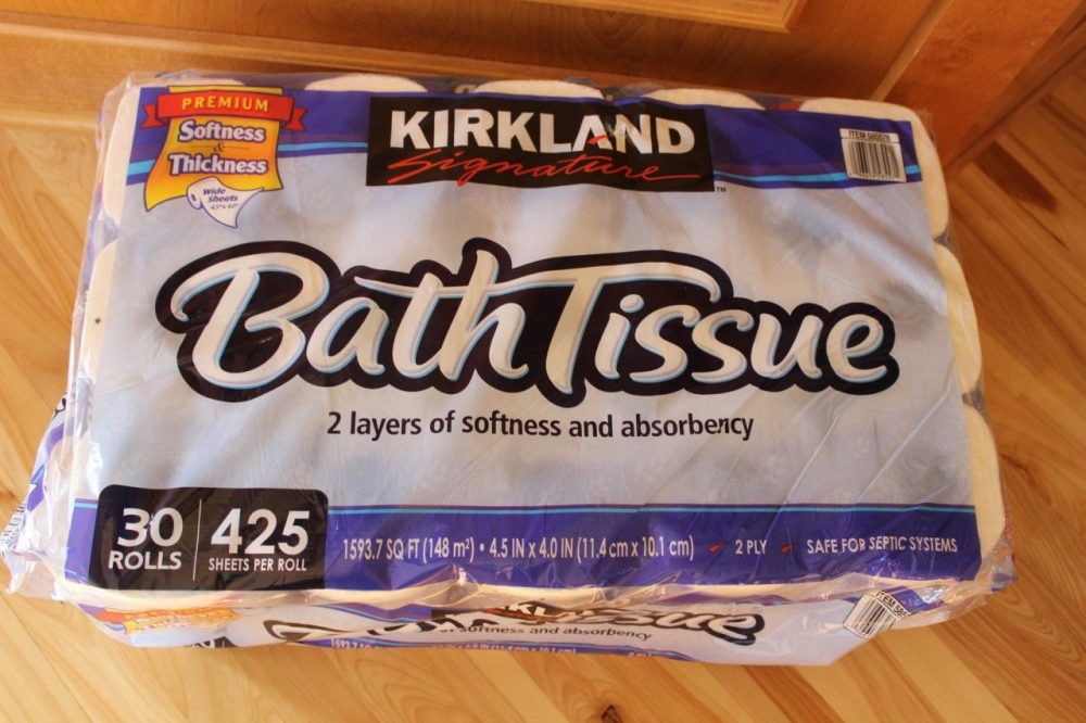 Costco toilet paper Momcrieff