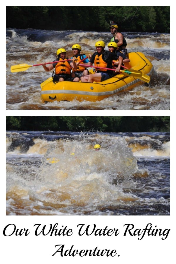 White water rafting adventure