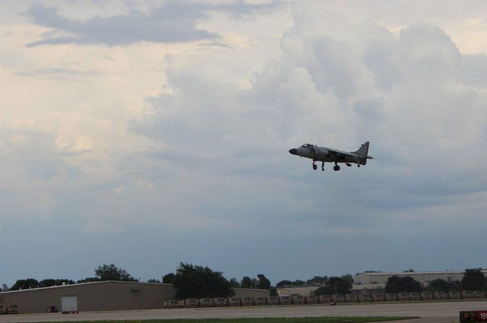 Military plane at AirVenture