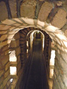 Paris catacombs