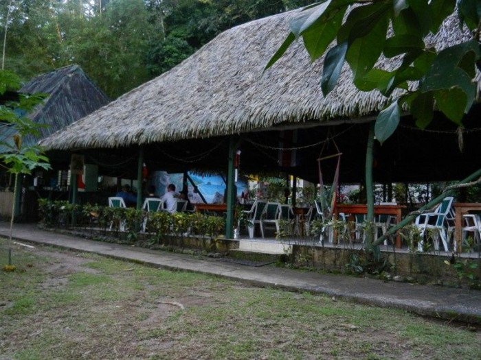 Our dining facility. Where we hung out every evening.