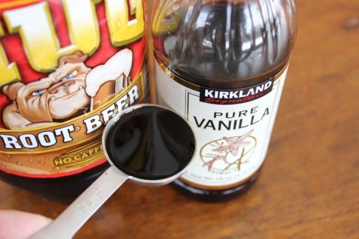 vanilla and rootbeer to be used for rootbeer ribs