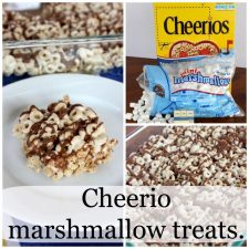 Cheerio marshmallow treat recipe