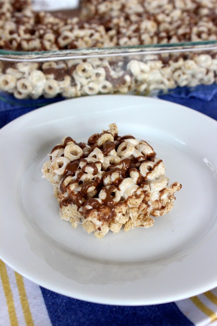 cheerio treats with marshmallows