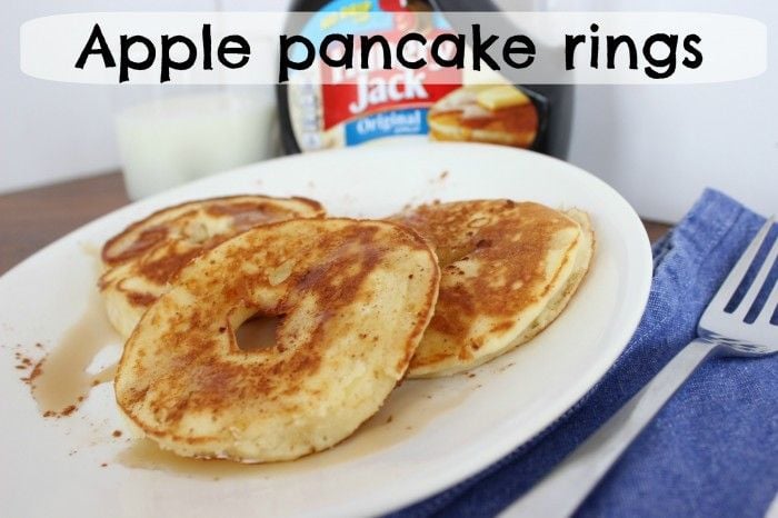 Apple pancake rings