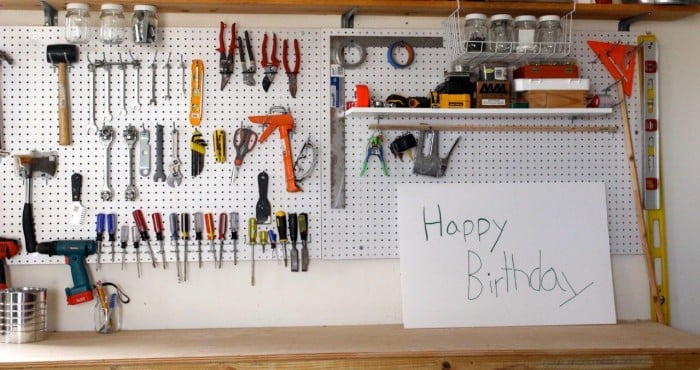 tool pegboard