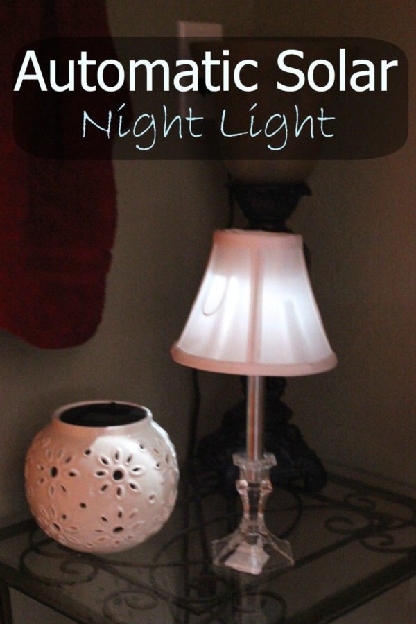 solar night light