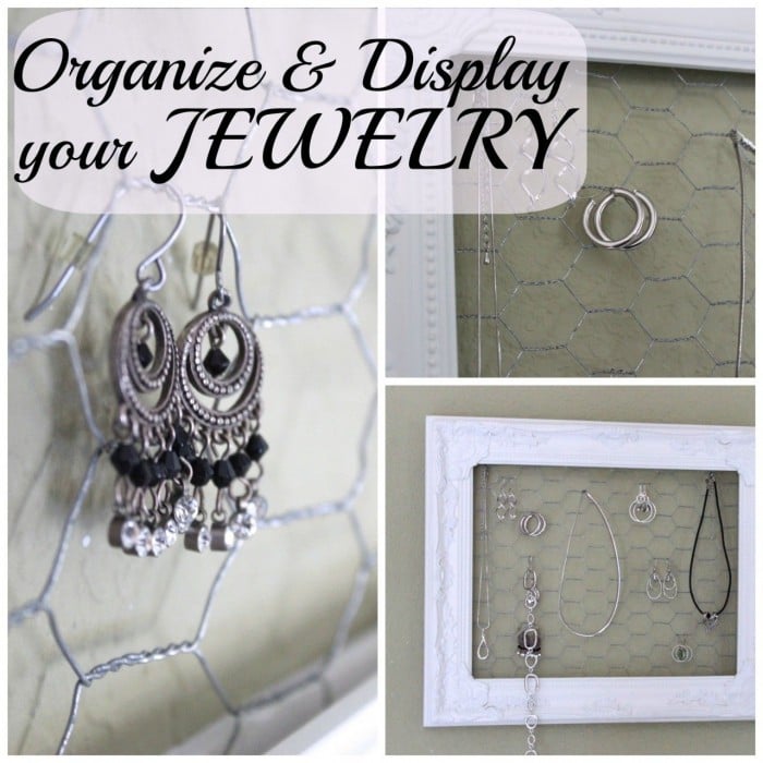 organize jewelry