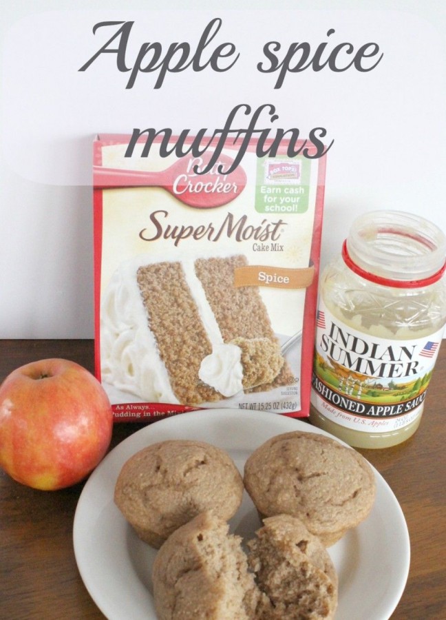 apple spice muffins