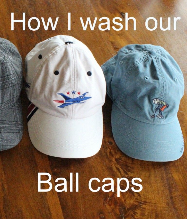 How to Wash A Baseball Cap.