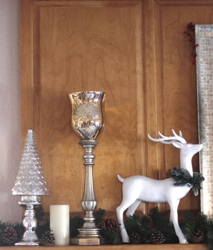 Christmas mantle