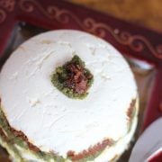 Pesto Torte (Pesto & Sun dried tomato cheese ball)