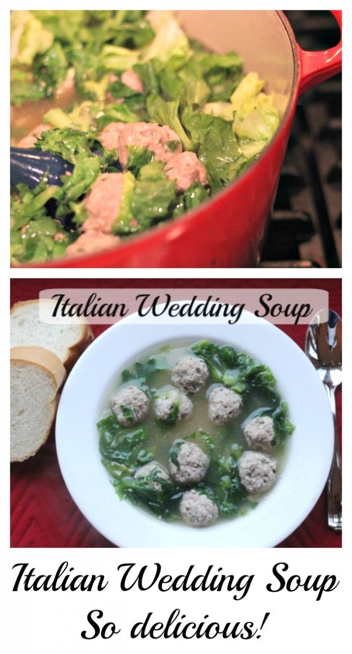 Italian Wedding Soup - Homemade! - Momcrieff