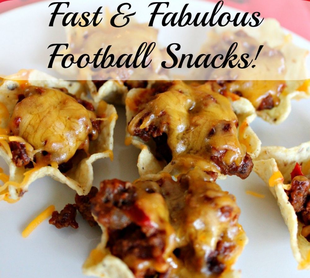Manwich football snack & Monday meal tip! - Momcrieff