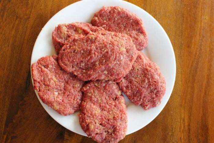 Uncooked Salisbury Steak (Hamburger steak & gravy)