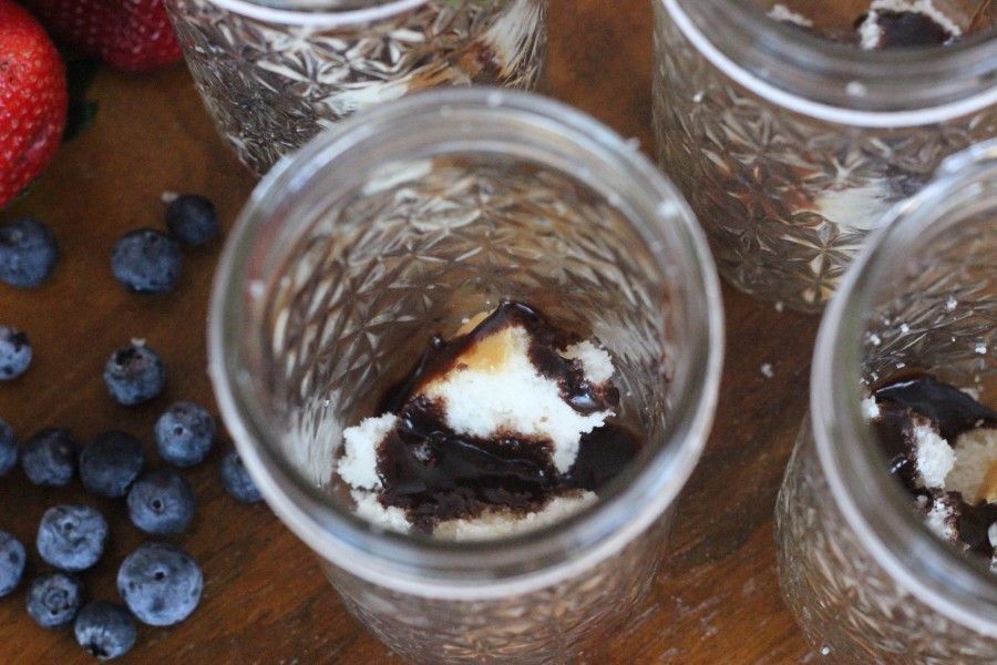 mason jar dessert