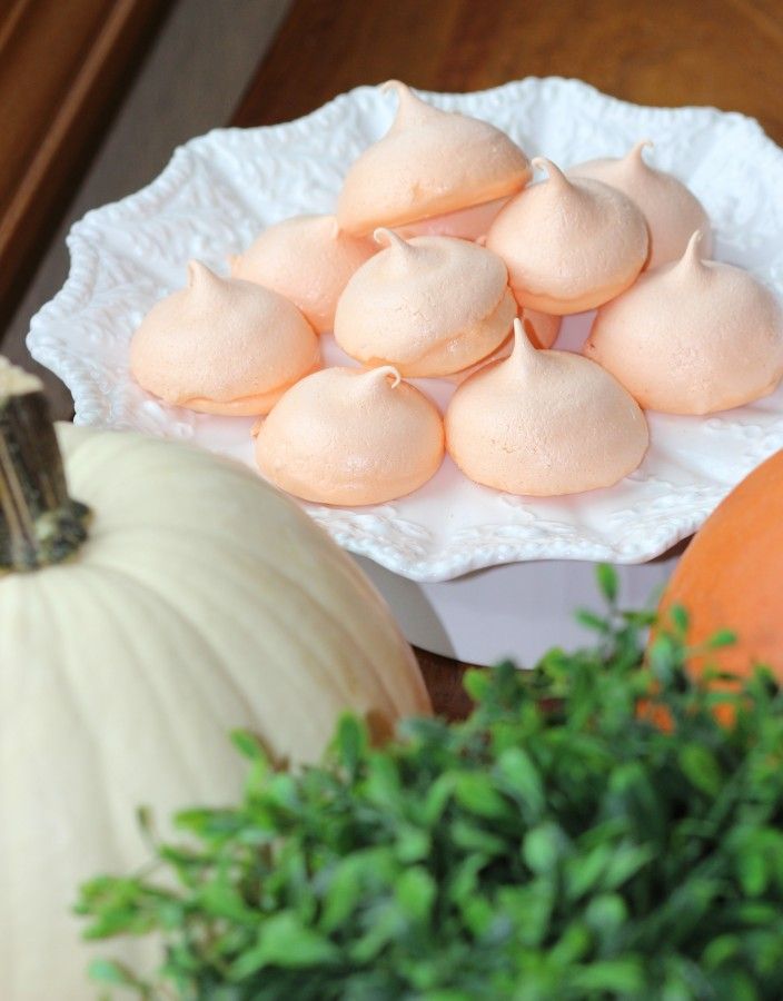 Fall hard meringues. Easy to make!