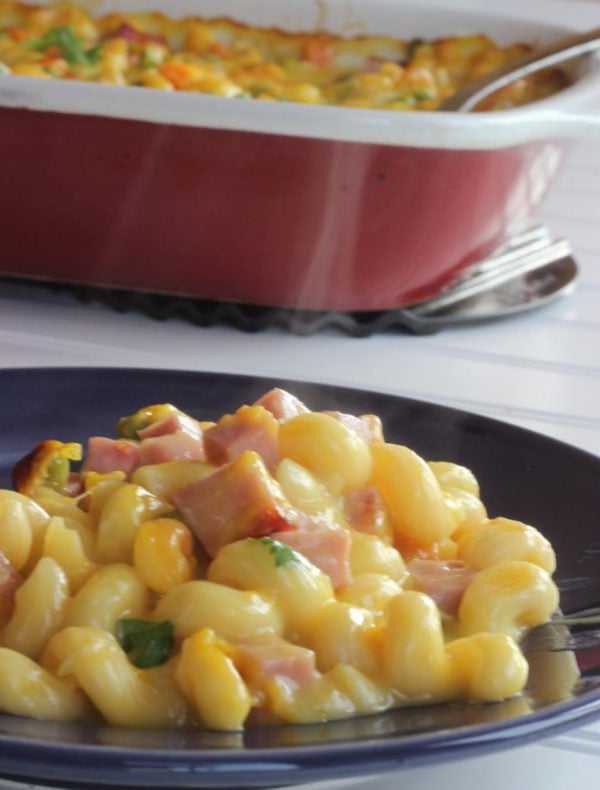 Easy Ham and Cheese Casserole - Momcrieff