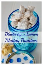 blueberry lemon muddy buddies