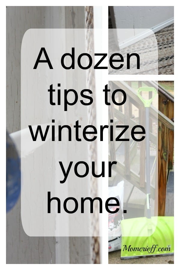 A dozen tips to winterize your home.