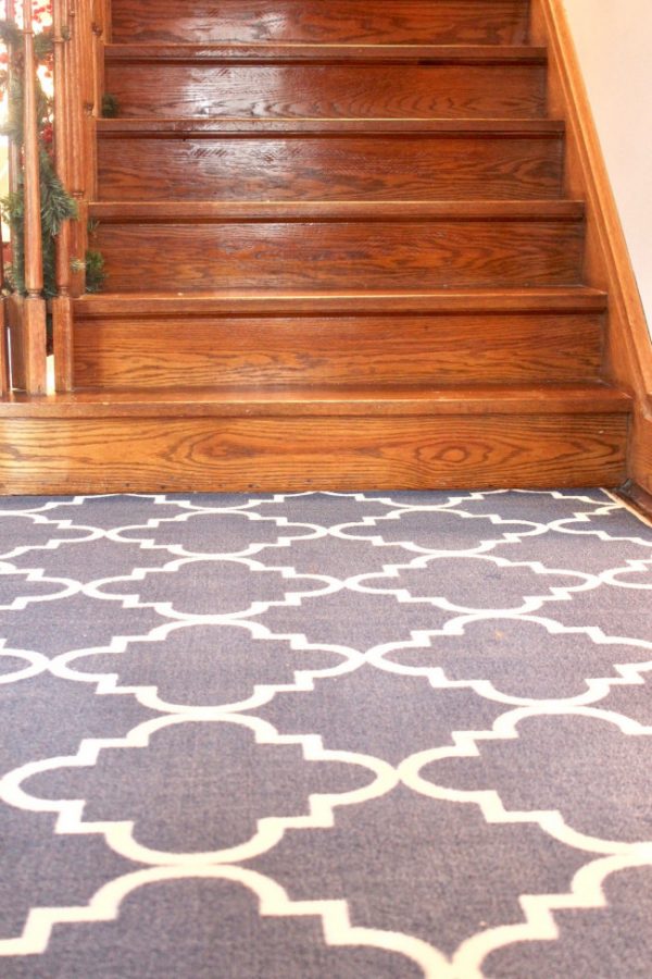 Area rugs are insulating, winterization tip.