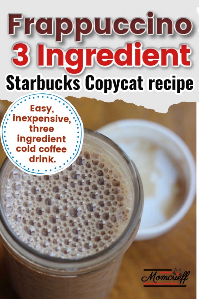 Starbucks Frappuccino Chilled Coffee Drink Recipe / Copycat Starbucks ...