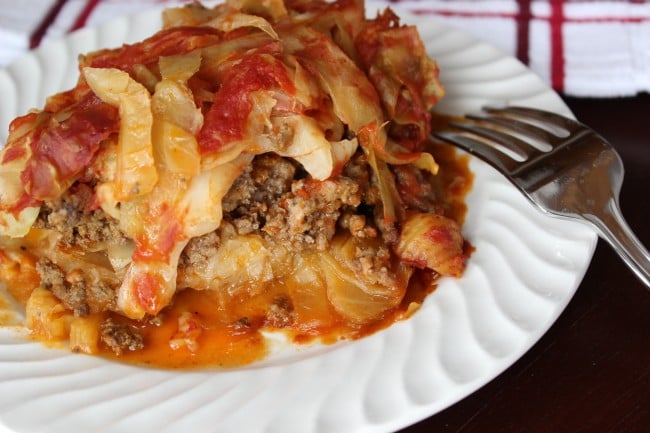 unrolled cabbage rolls