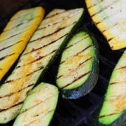 zucchini with grill marks