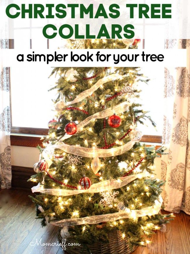Christmas Trees - without tree skirts! - Momcrieff