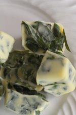 frozen basil in olive oil