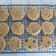 cookies on a cookie rack