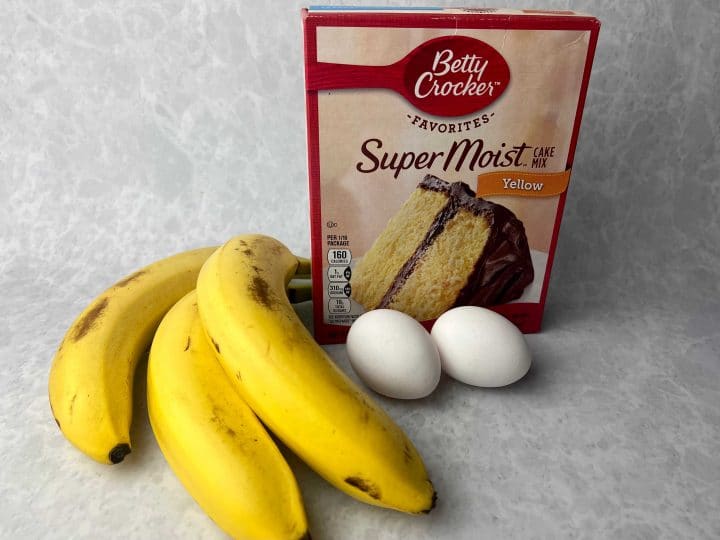 Banana cake outlet mix