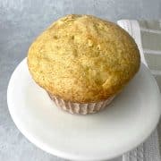 three ingredient banana muffins