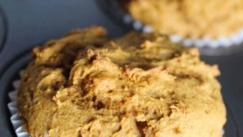 2 Ingredient Pumpkin Muffins - Momcrieff