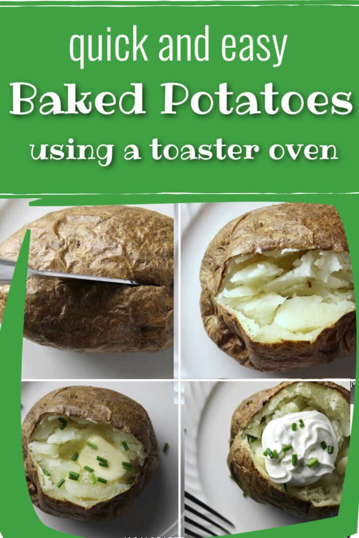 Baking Potatoes in a Toaster Oven - Momcrieff