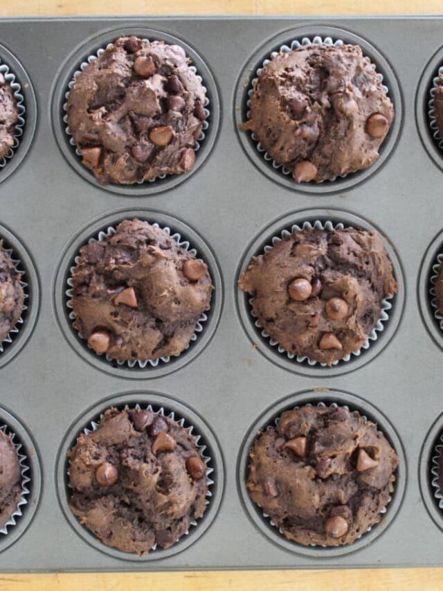 baked-chocolate-chip-pumpkin-muffins