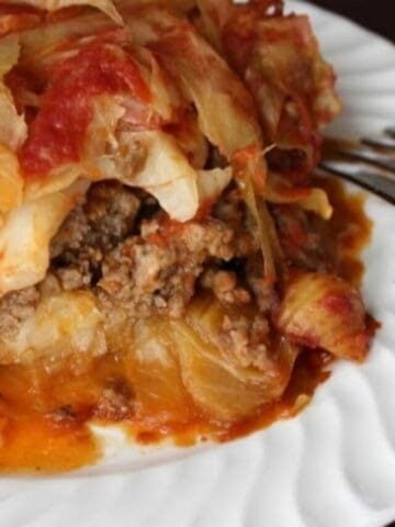 Delicious unstuffed cabbage rolls!