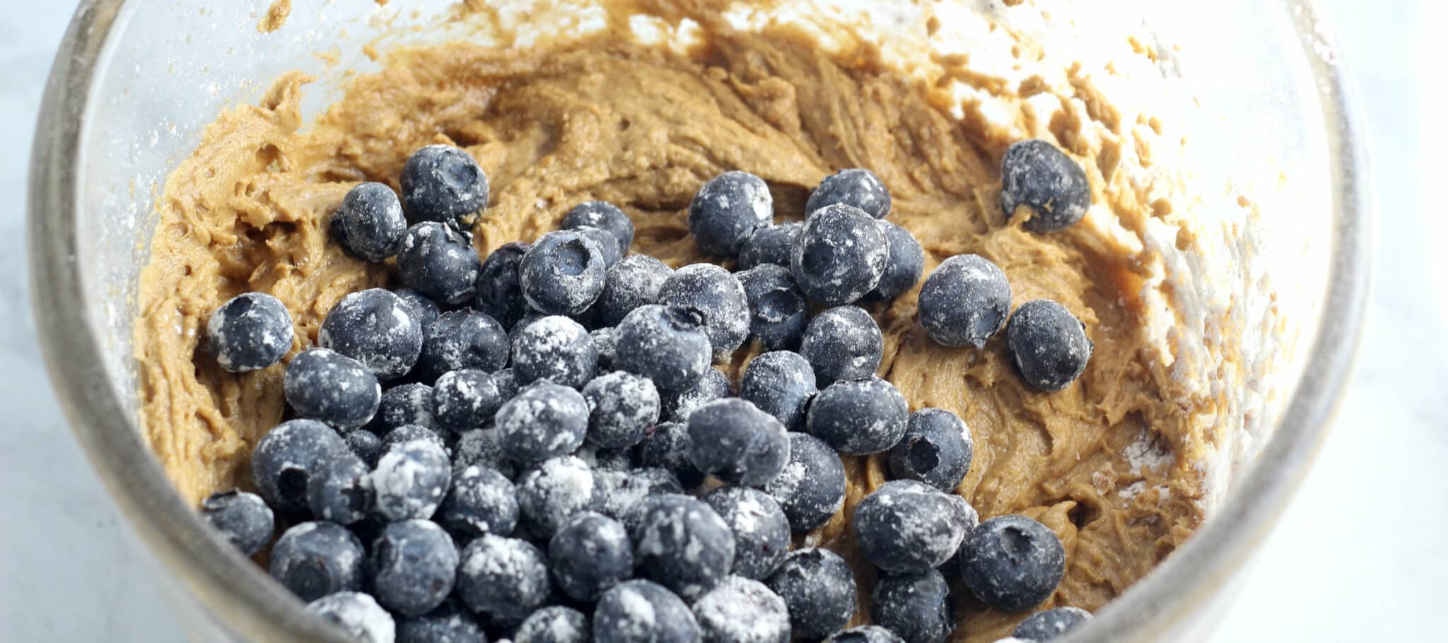 blueberries for pumpkin blueberry muffins
