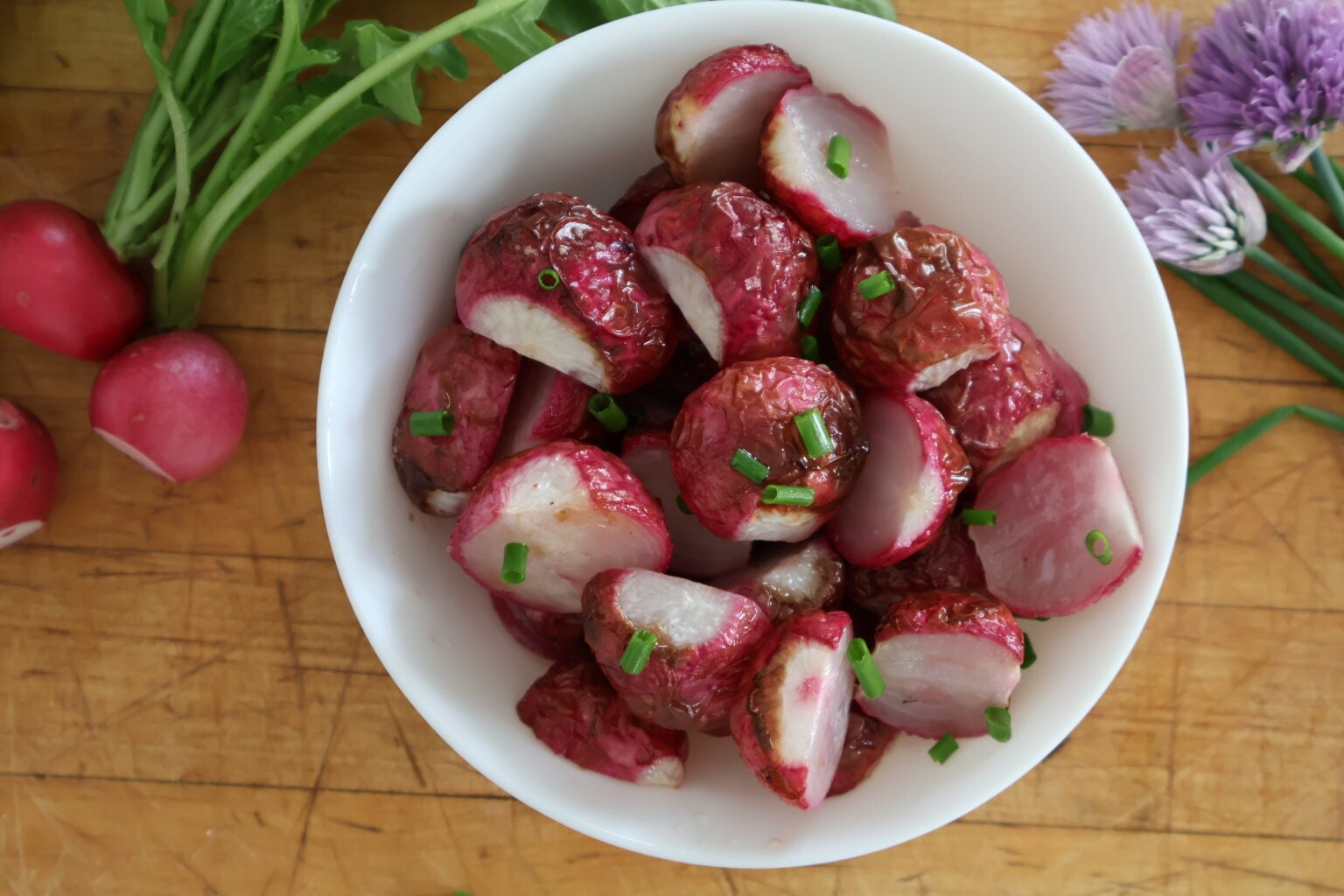 Delicious Roasted Radishes - Momcrieff