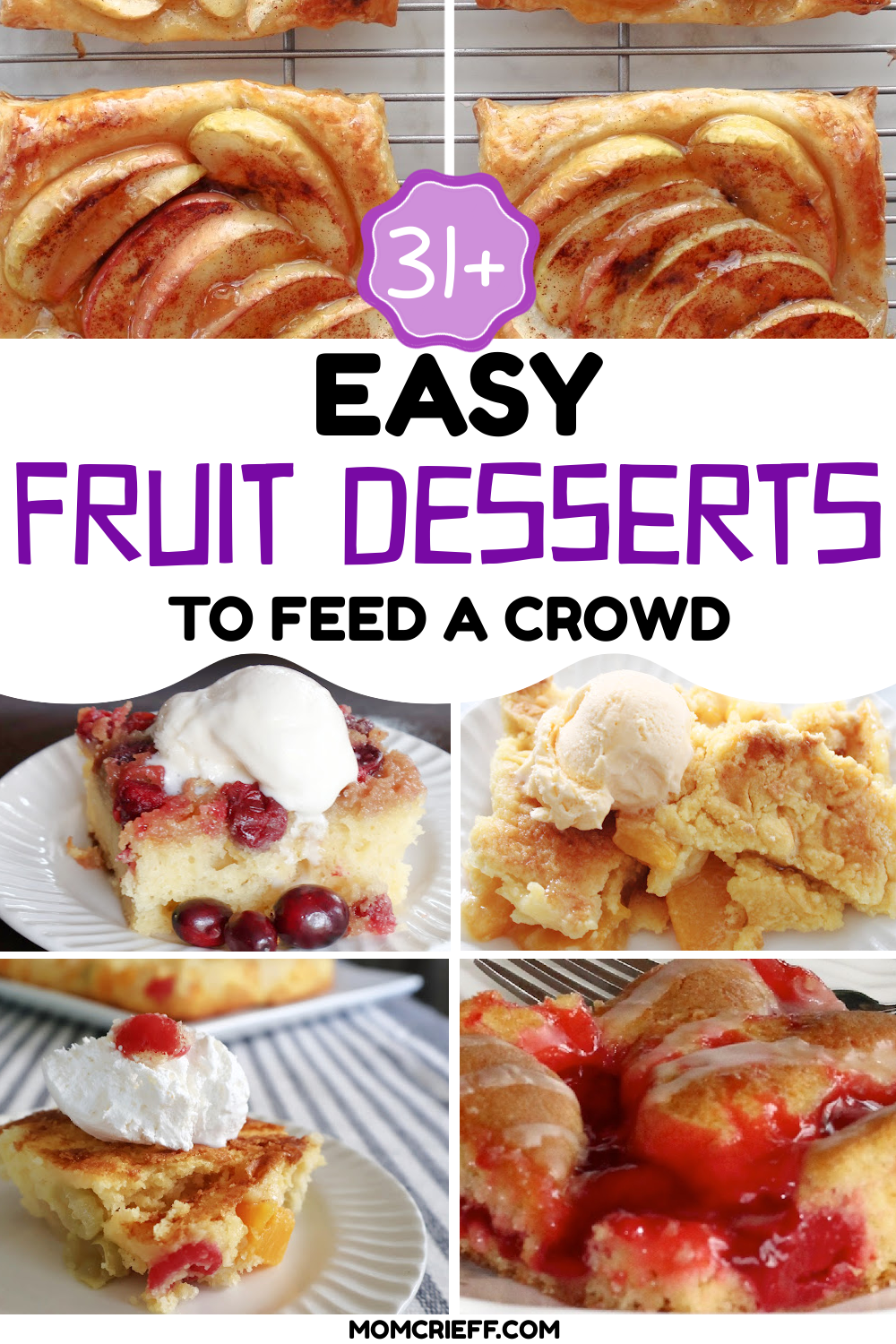 Fruit Desserts Roundup Pin
