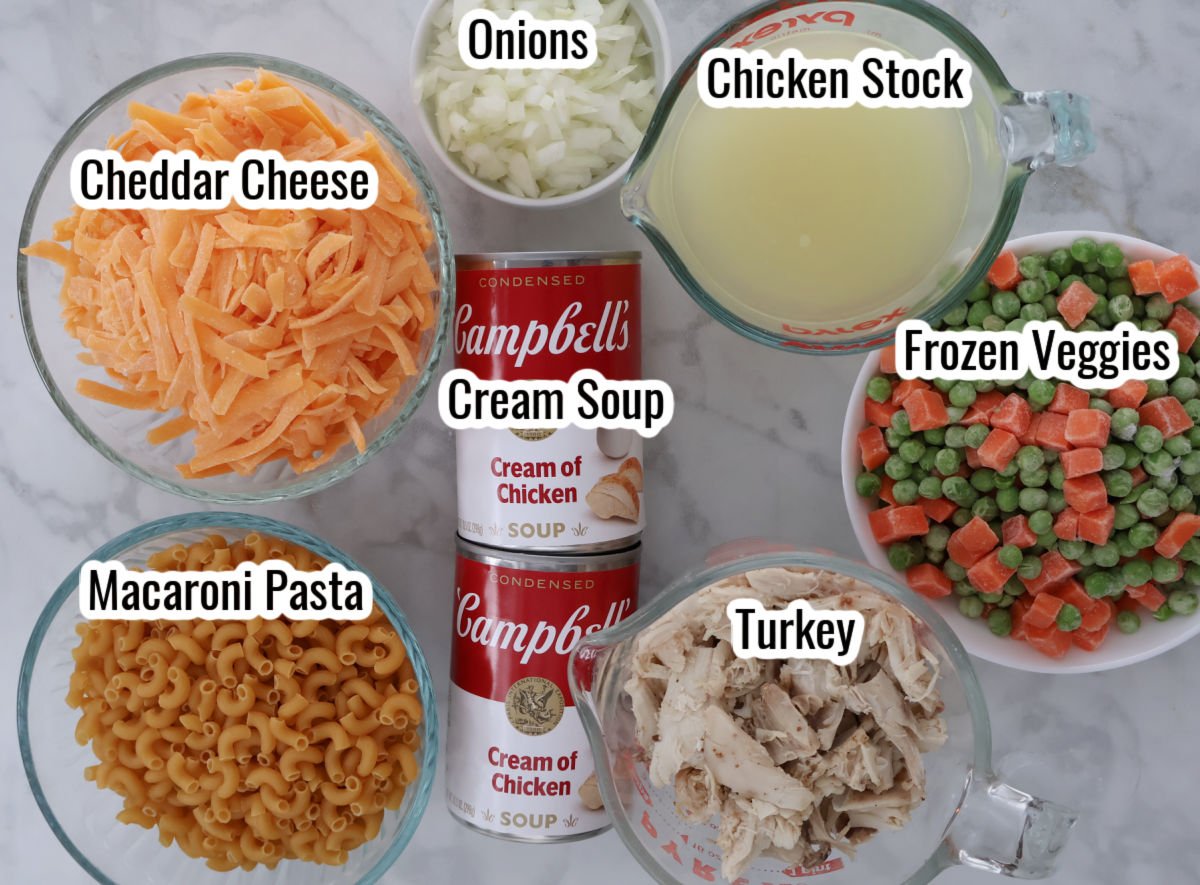 turkey noodle casserole ingredients