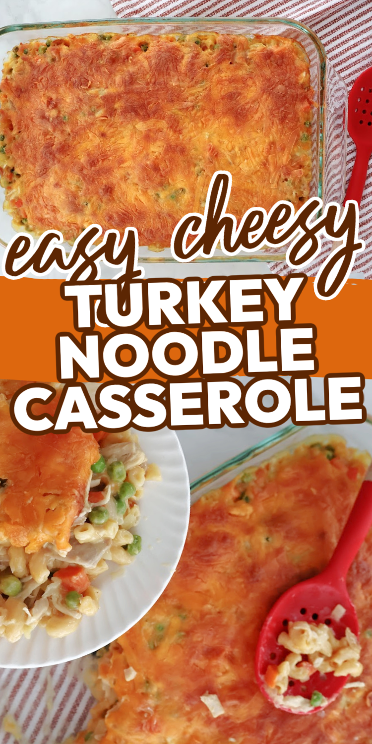Easy Turkey Noodle Casserole Pin